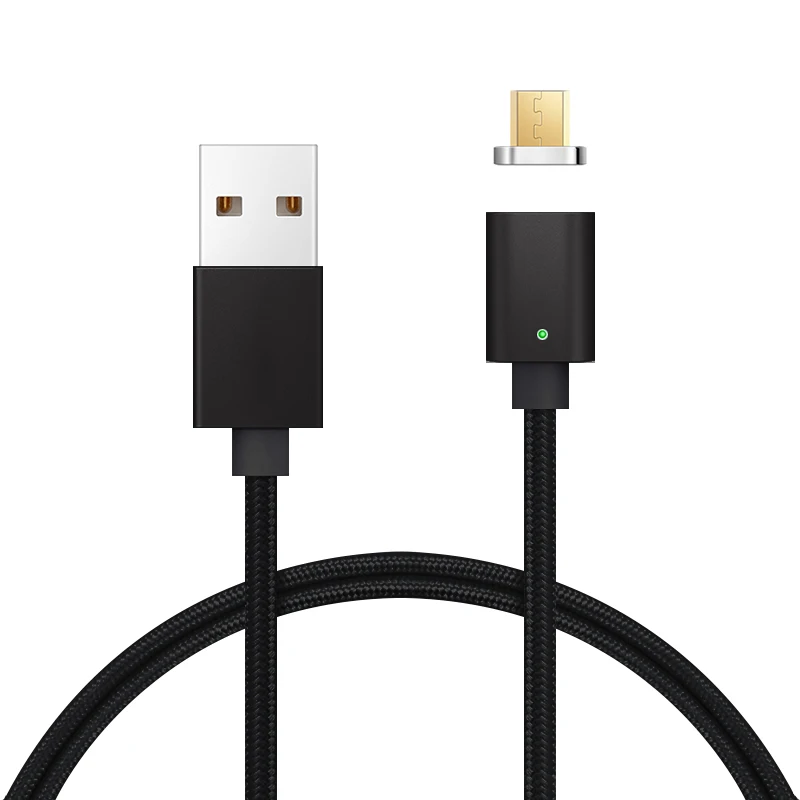 Sindvor 1 м светодиодный магнитный кабель с нейлоновой оплеткой Micro USB кабель USB C Type C кабель Type-C Магнитный зарядный кабель для iPhone X Xs Max