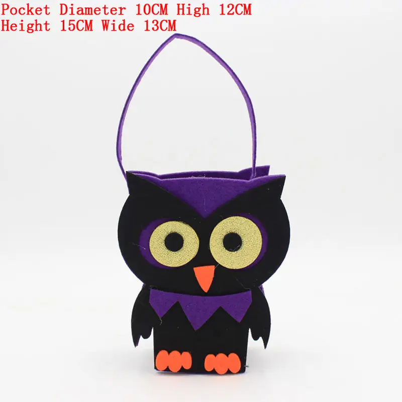 2017 Хэллоуин Праздник Улыбка Тыква сумка дети конфеты для детей день рождения