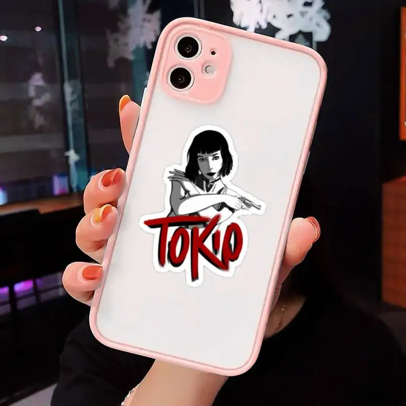

Spain TV Money Heist paper house Phone Cases matte transparent For iphone 7 8 11 12 plus mini x xs xr pro max cover