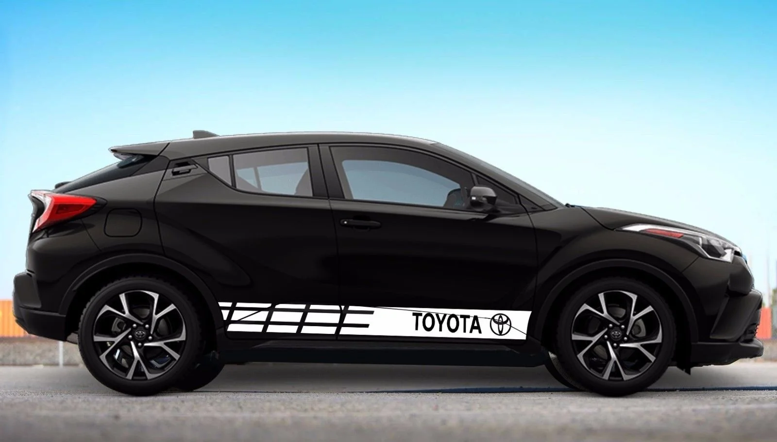 

Для x2/набор 97,5 "Разные цвета графическая фотография RAV4 Highlander автомобильные гонки наклейка