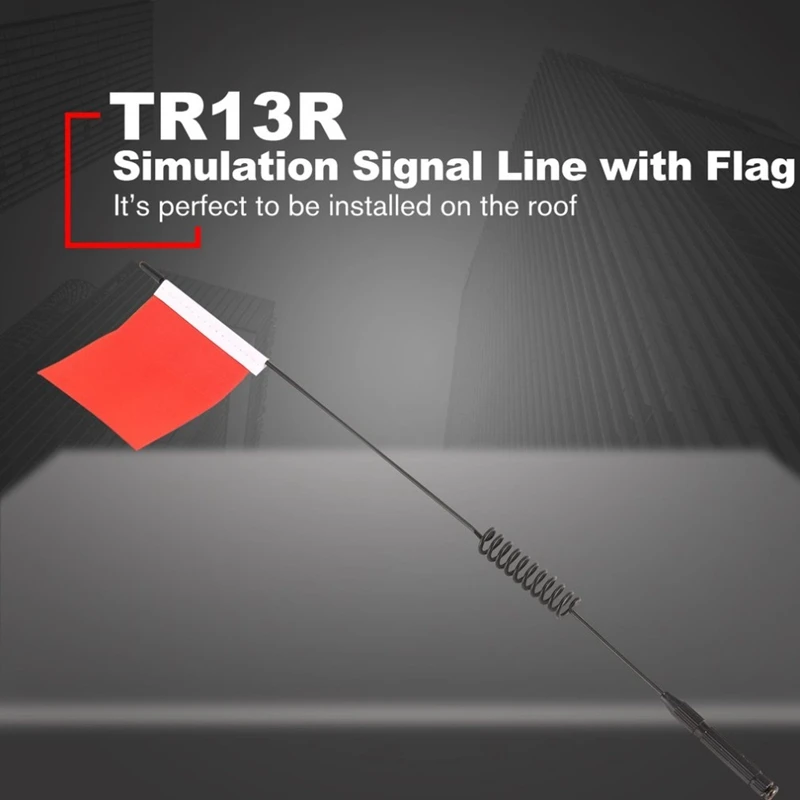 1 шт антенна модели L29cm Simulation сигнальная линия с флагом для TRX4 RC альпинистские
