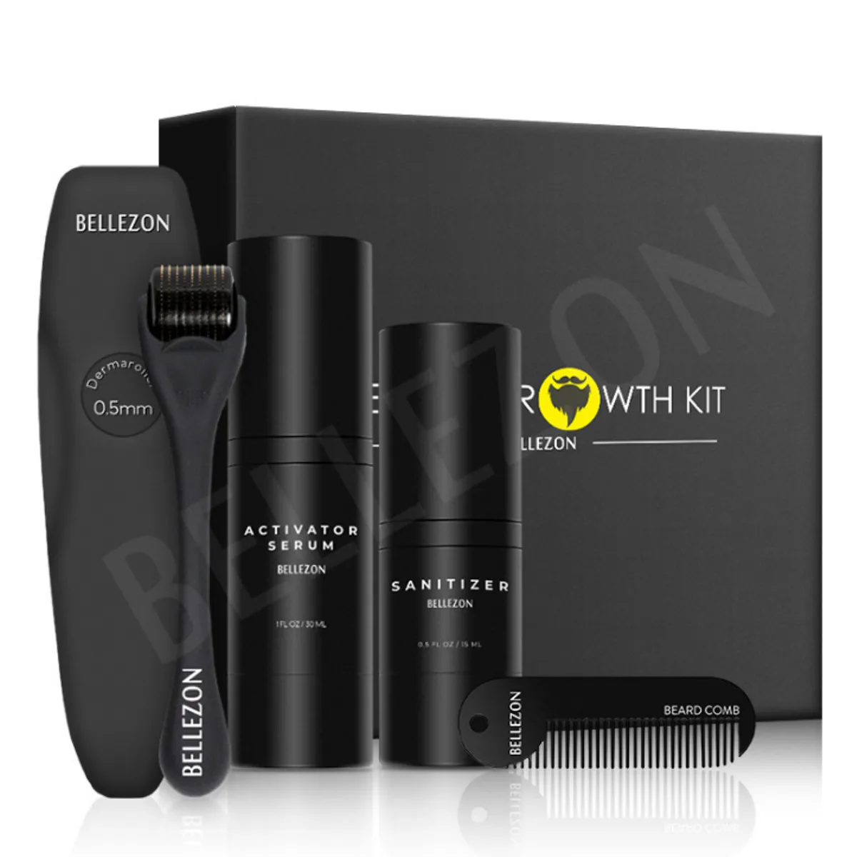 Набор для роста волос 5 шт./компл. масло бороды уход за лицом лучший подарок мужчин