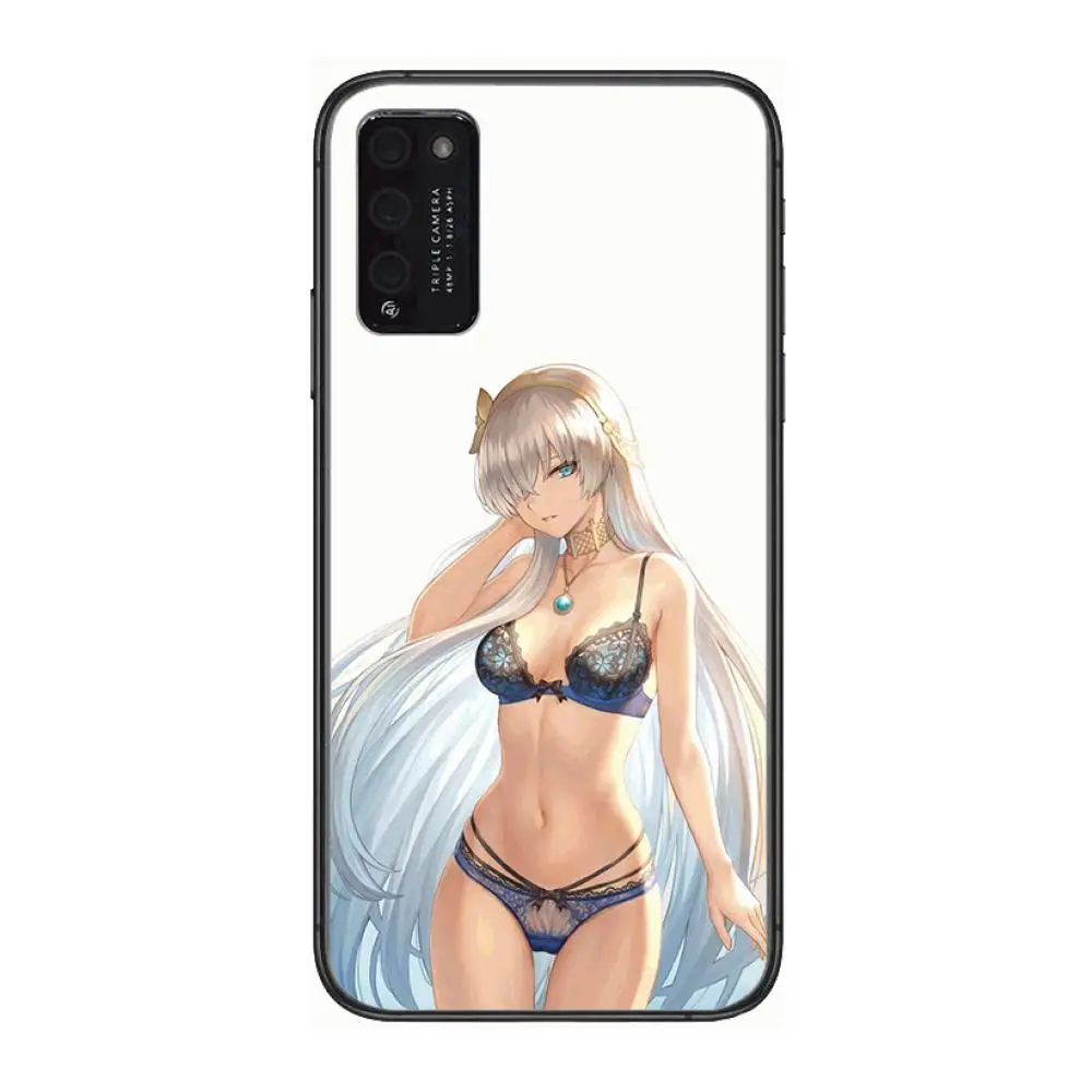 

Case Fate Grand Order style Clear Phone Case For Huawei Honor 10 20 30 9 X Pro Lite V 5G RU Black Etui Coque Hoesjes Comic Fash