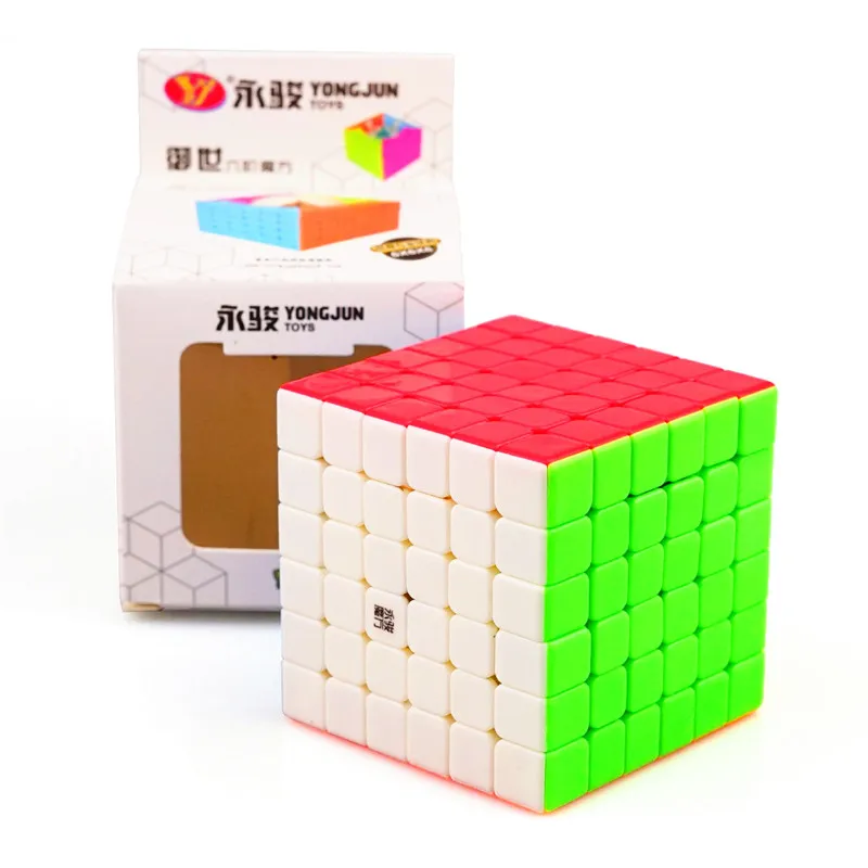 YongJun YJ YuShi 6x6x6 Безопасный АБС пластик Профессиональный Многоцветный магический