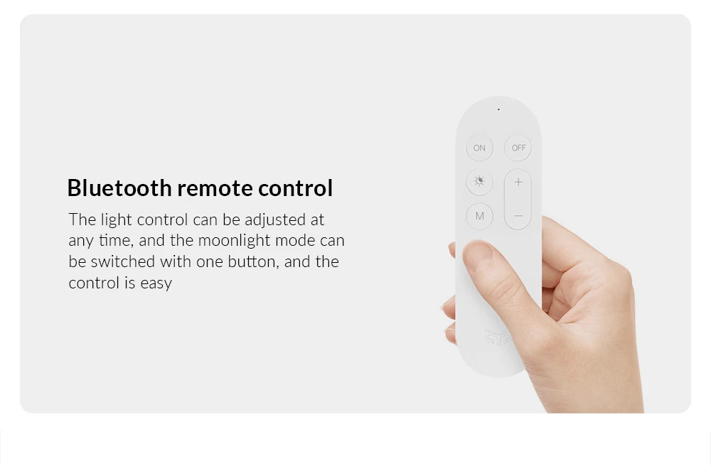 

Yeelight 50W AC220V Smart Ceiling Light Dimmable Bluetooth Remote APP Voice Control Quick Installation Design Works With Homekit