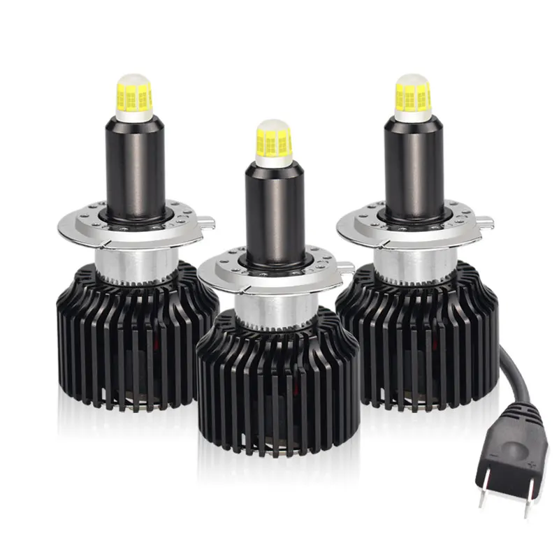 Led H7 лампочки для авто противотуманные фары лампа 12V kit 360 Степень Turbo H11