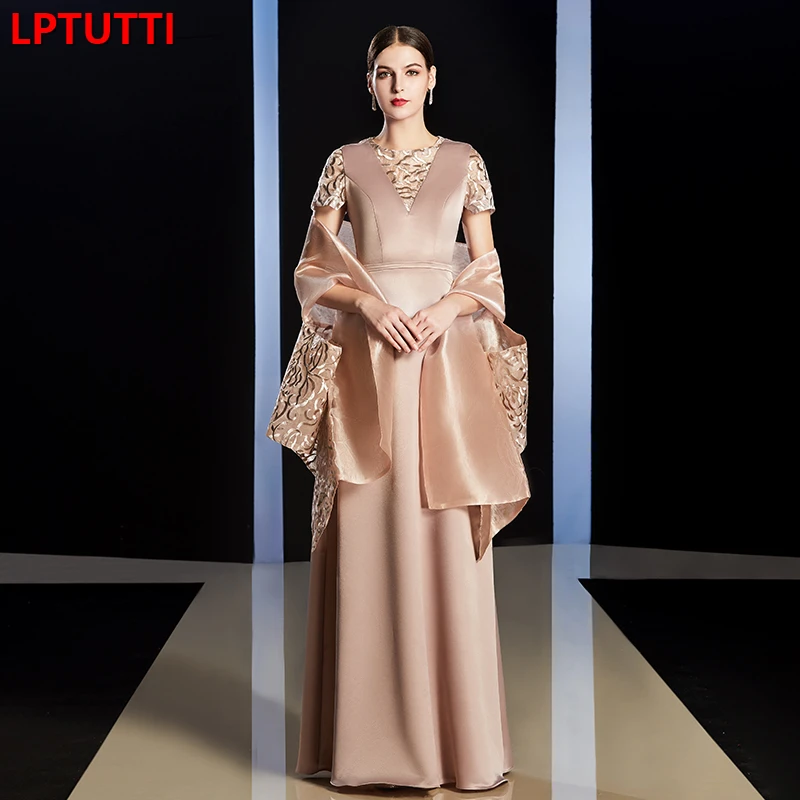 LPTUTTI Embroid Mother New For Women Elegant Date Ceremony Party Prom Gown Formal Gala Events Luxury Long Evening Dresses | Свадьбы и