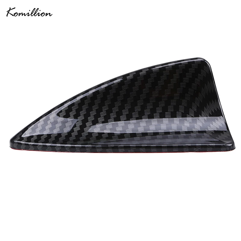 Антенна на крышу Shark Fin из углеродного волокна украшение автомобиля без функции