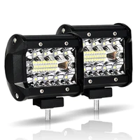 work light 60w led light bar 12v 4x4 accessories off road led beams for tractor auto moto 4inch spotlight flood lightbar lamp