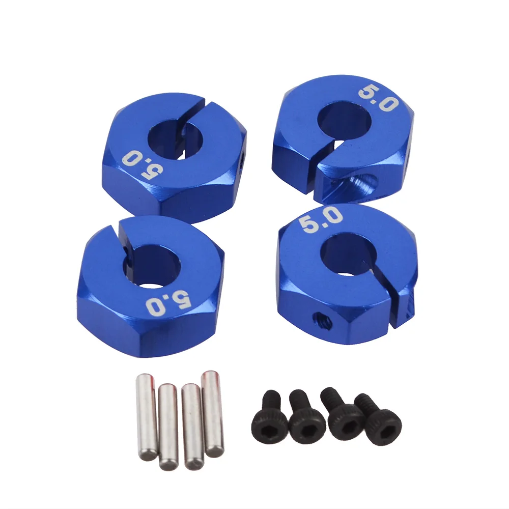 4 шт. алюминиевый шестигранный привод 12 мм с булавками для Redcat GEN8|Детали и