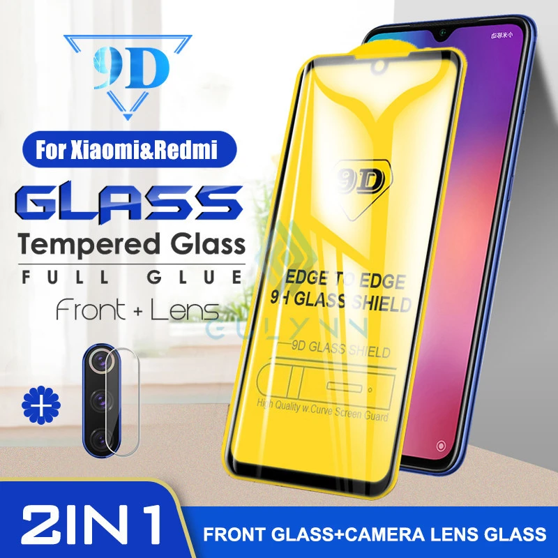 Защитное стекло для камеры 2 в 1 Xiaomi Redmi Note 5 6 7 8T K30 K20 Pro Защитная пленка экрана