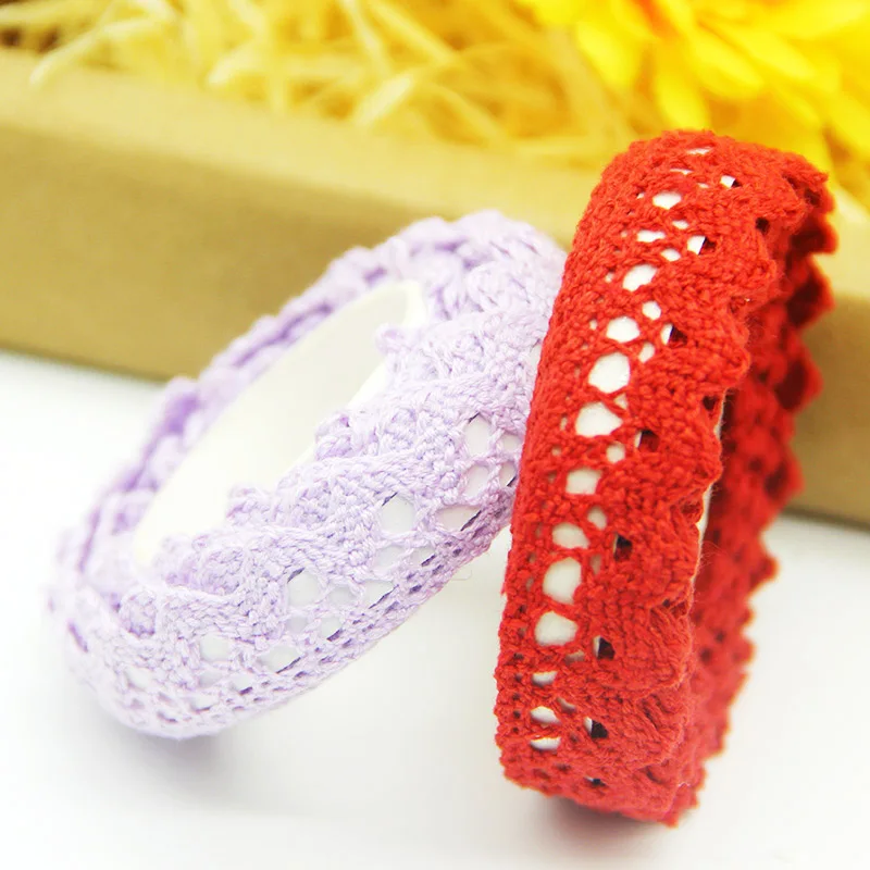 2 ярда красивой кружевной ленты 1 6 см в ширину DIY Одежда/цветочные