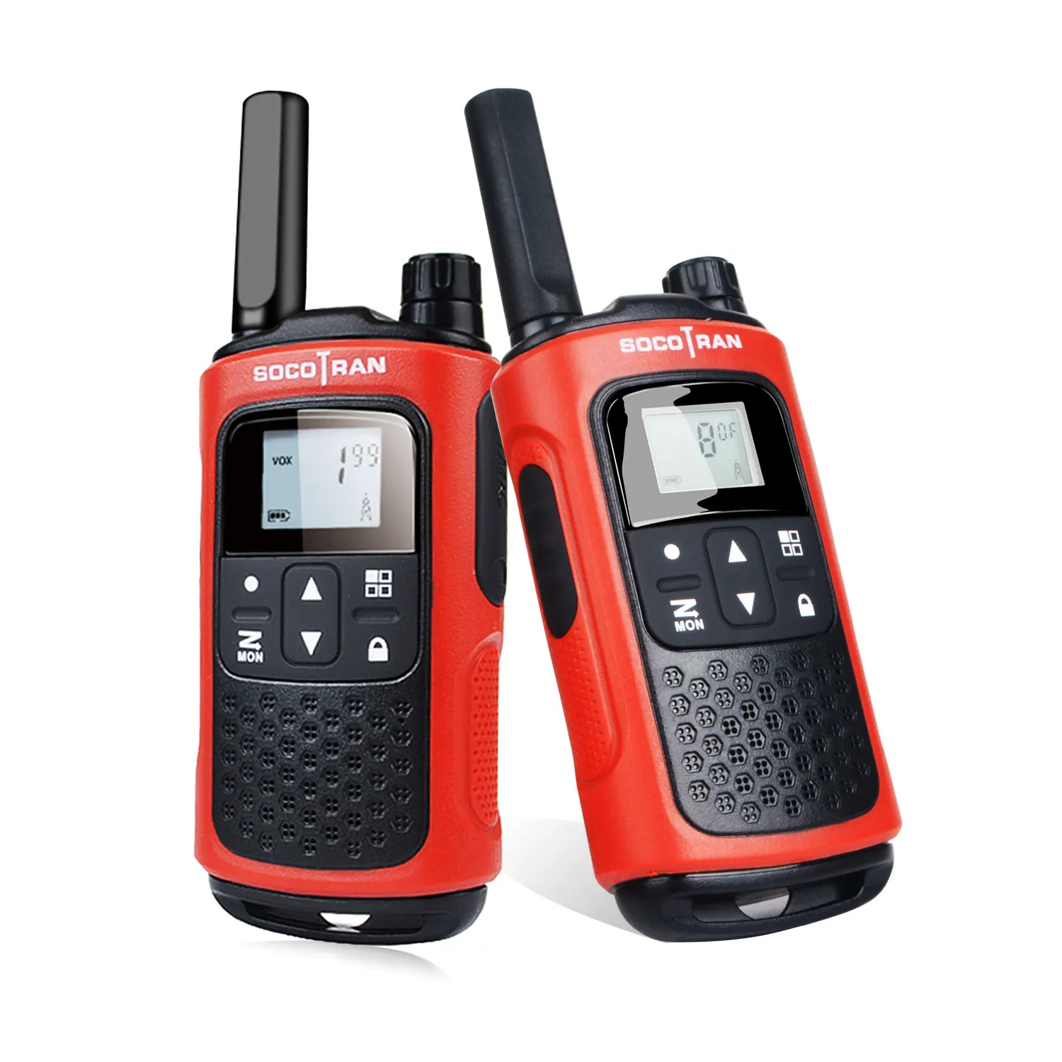 SocoTran PMR 446 License Free Walkie Talkie Scan VOX & Privacy Codes with Rechargeable Battery Ham 2 Way Radio Adults & Kids Use