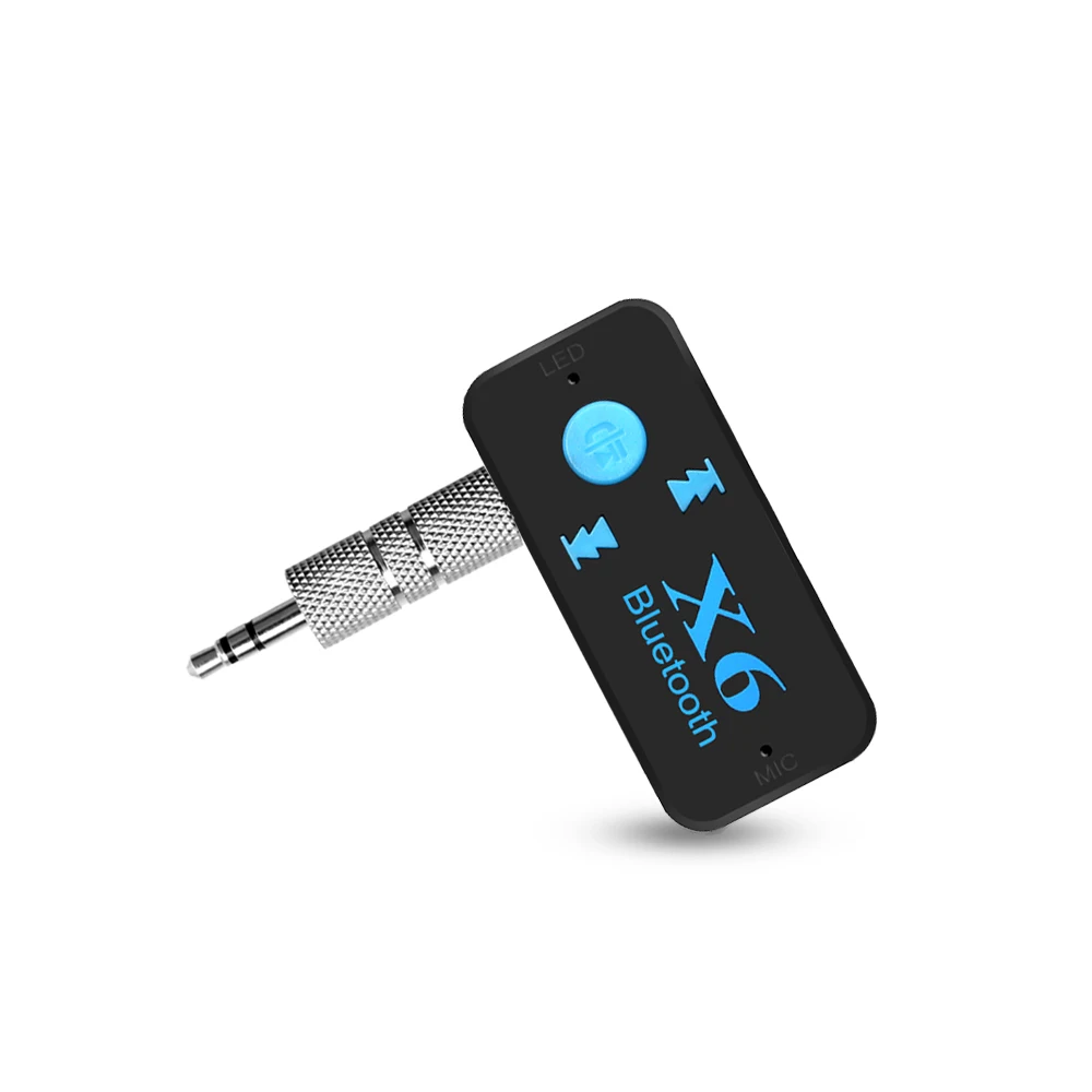 

Bluetooth 5.0 Car Music Receiver Handsfree 3.5mm Jack Car Kit Aux Wireless Bluetooth MP3 Adapter TF Card Supported for Car Audio