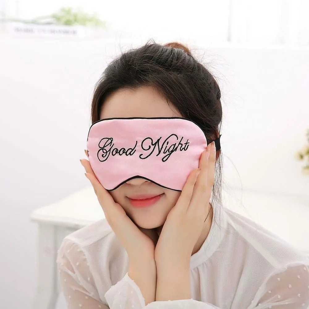 

2020 New 1PC Sleeping Mask Soft Mask Sleep Relax Aid for Travel Blindfold Padded Shade Nap Cover Eye Mask
