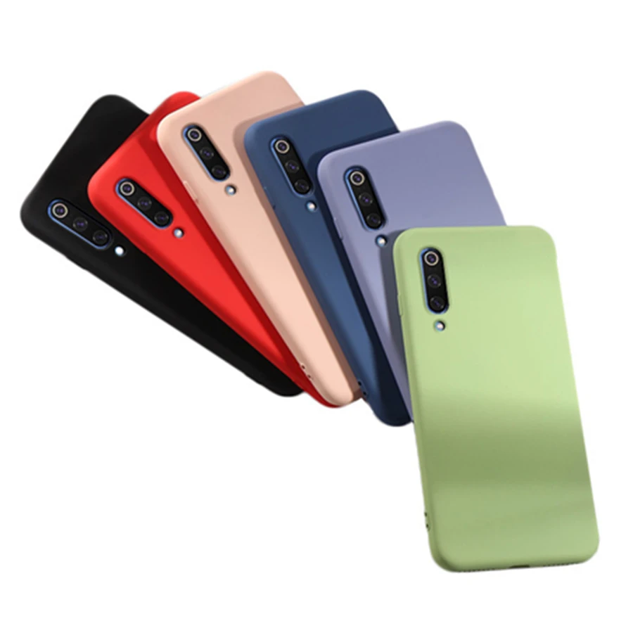 Чехол для Xiaomi 9 Pro мягкий защитный чехол из жидкого силикона 8 SE CC9 E A3 Lite 6X Mix 2S 3 |