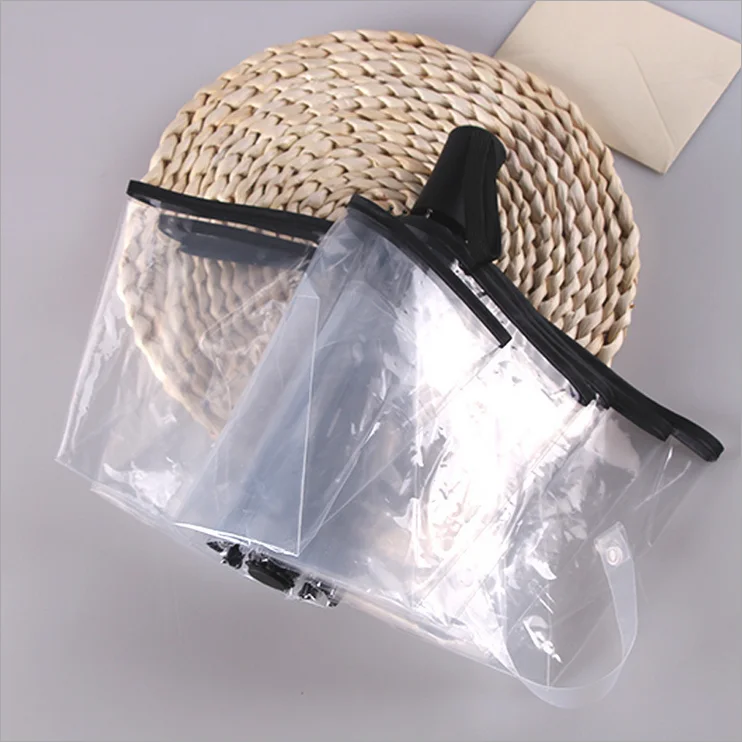 

Fully-automatic Transparent Three-folding Sunny and Rainy Umbrella