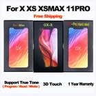 ЖК-дисплей GX Pantalla OLED Incell для iPhone X XS 11, ЖК-дисплей с сенсорным экраном и дигитайзером в сборе для iPhone X, 12 Pro, XSMax, XR