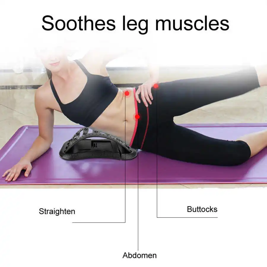 1 шт. массажер для спины Растяжитель Для магнитной терапии шеи растягивающиеся