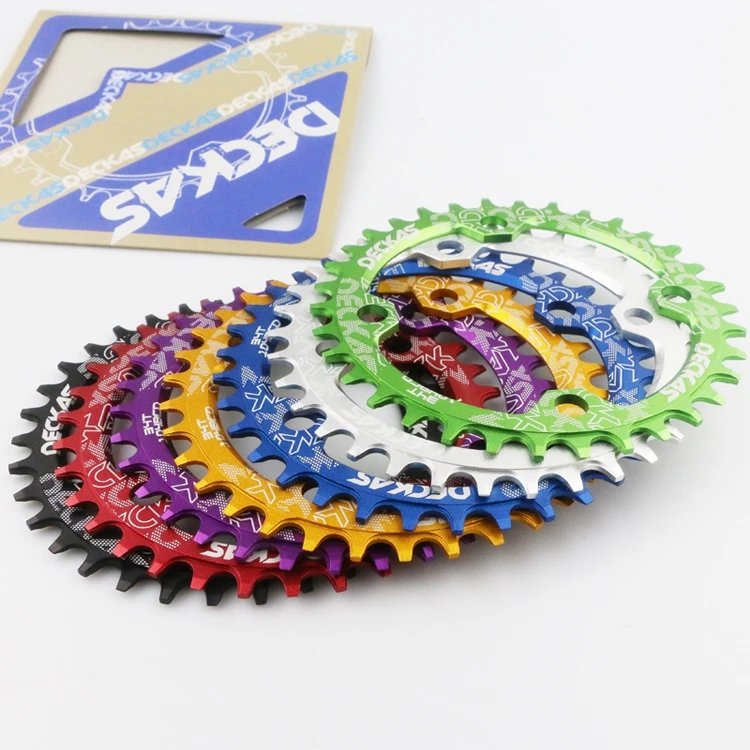 DECKAS Ultralight 104 BCD 32T 34T 36T MTB Bike NEW Chain-rings Round Chainwheel Cycling Bicycle Crankset Hot Sale | Спорт и