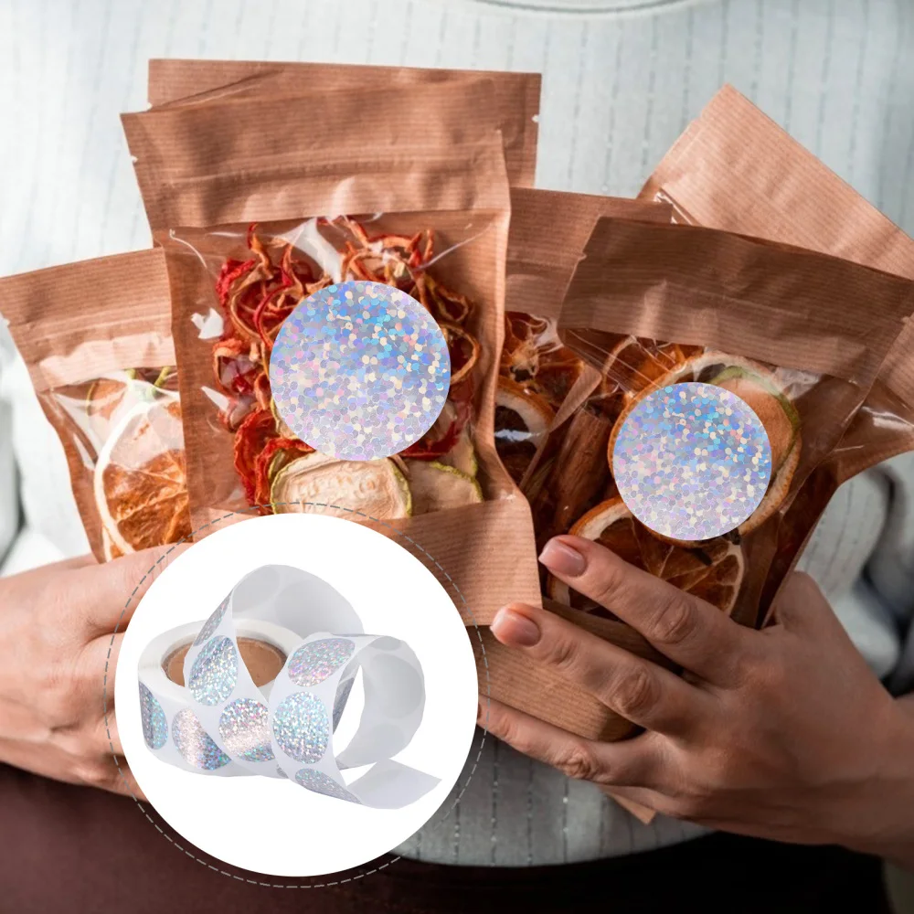 

1 Roll of Gift Packing Sticker DIY Sealing Stickers Decorative Stickers