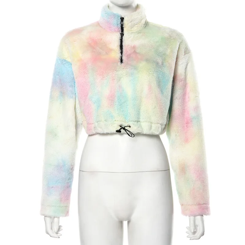 Куртка на молнии спереди сезон осень зима пальто Женская туника с длинными