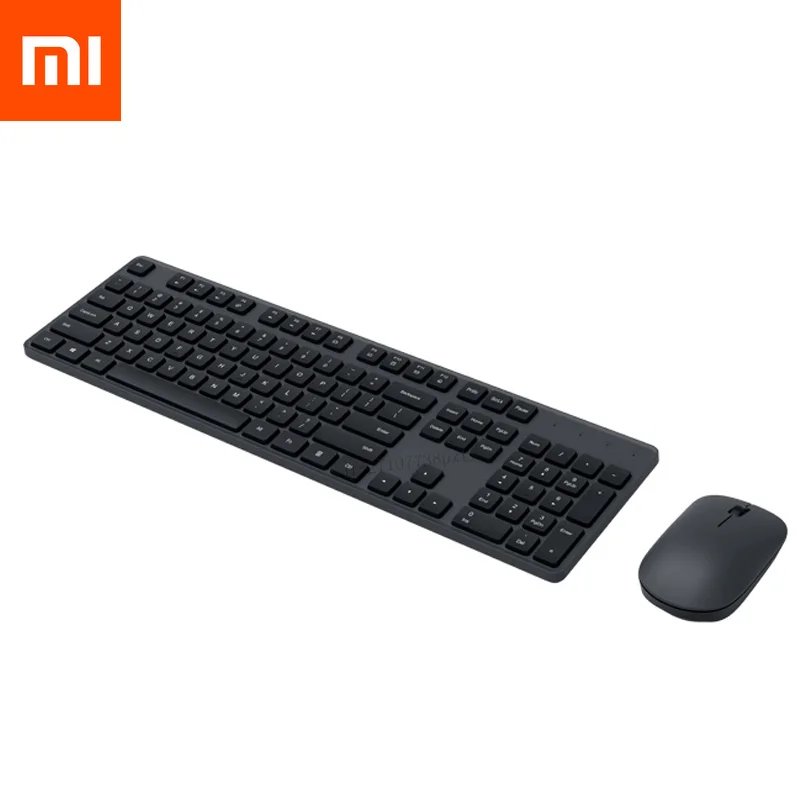 Оригинальная Беспроводная Офисная Клавиатура и мышь Xiaomi набор из 104 клавиш 2 4 ГГц
