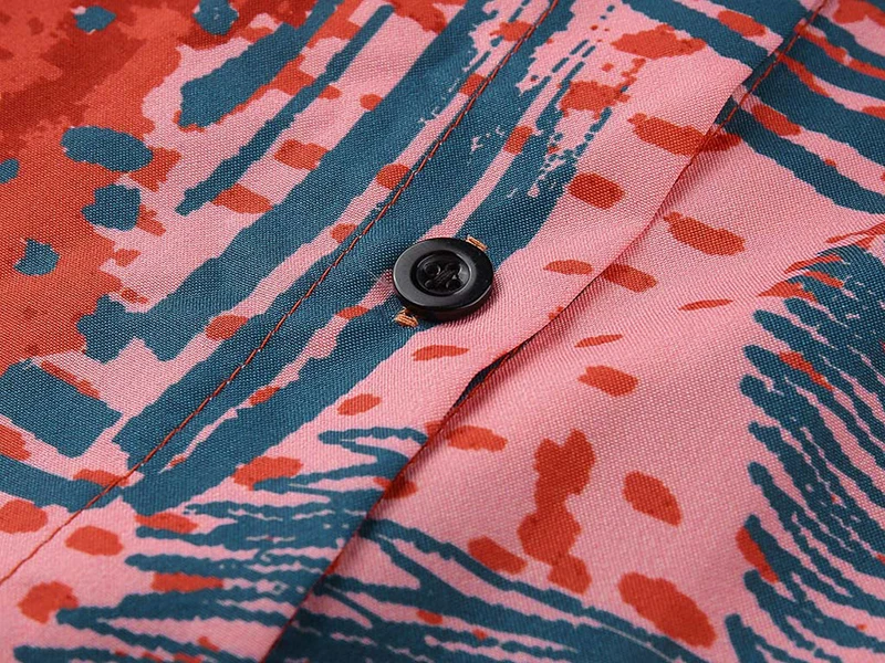 

Casual Slim Split Buttons Women Floral Print Boho Maxi Dress Ladies Elegant Harajuku Korean Streetwear Fashion Dress SJ6110M