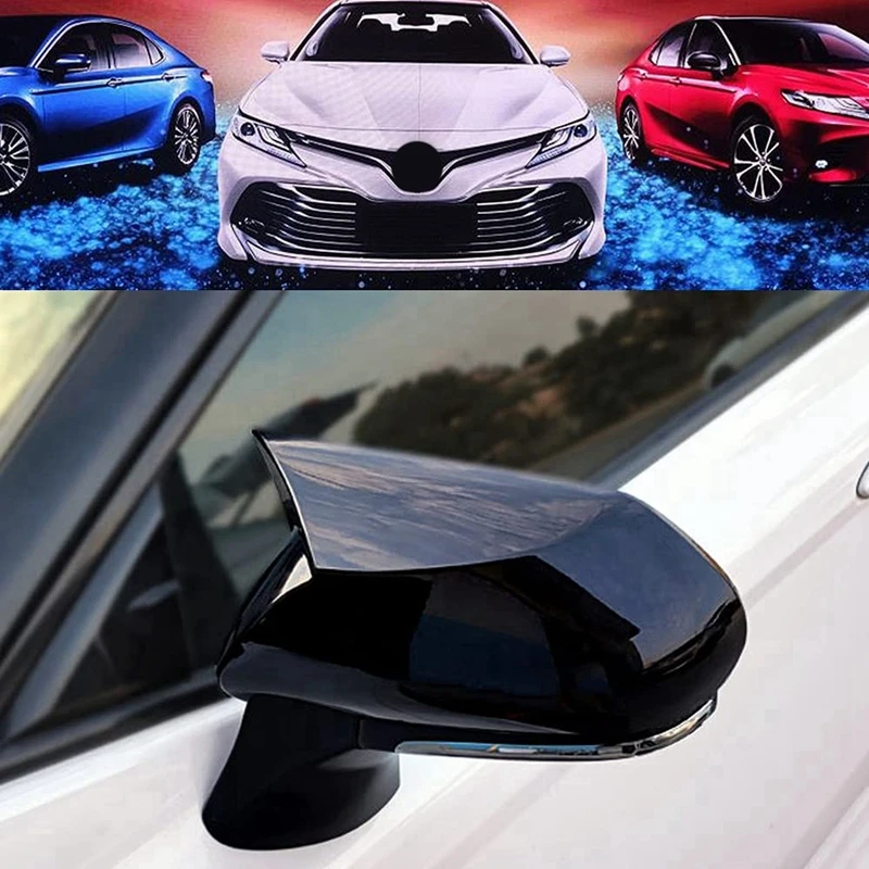 Чехол для бокового зеркала заднего вида для-Toyota Camry 2018 2019 2020 2021 накладка на
