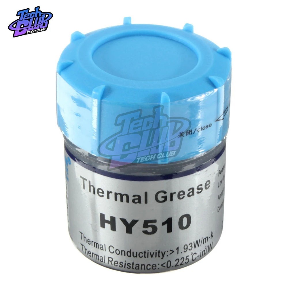 Термопаста HY510/HY710 серая силиконовая Теплопроводящая паста для охлаждения