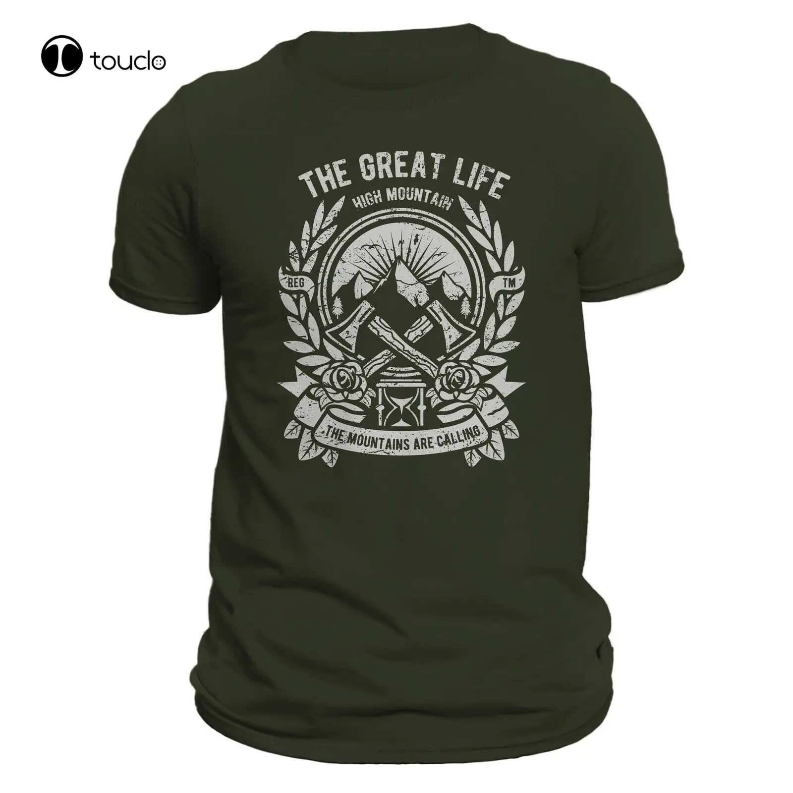 

Hiking Outdoors Mountain Getaway Men'S T-Shirt Custom Aldult Teen Unisex Digital Printing Fashion Funny New Xs-5Xl