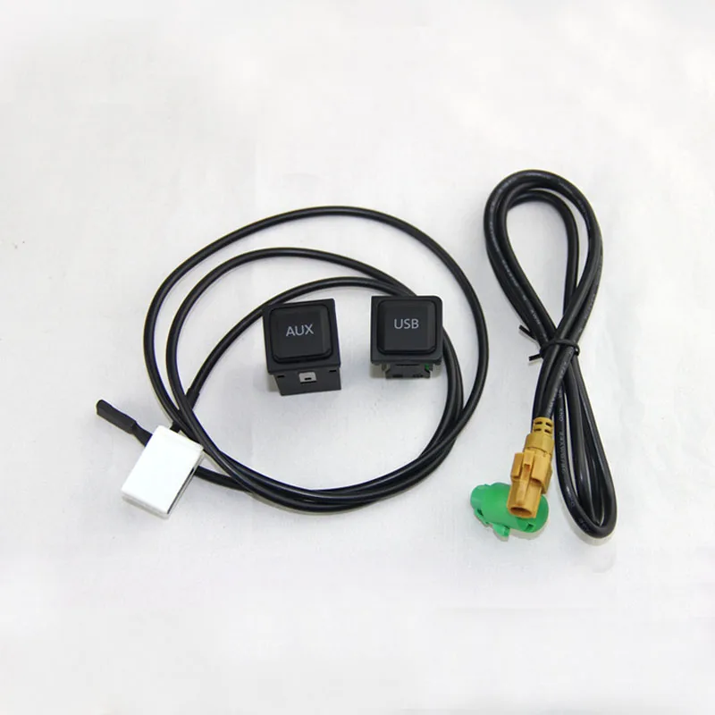 RCD510 + 310/315 AUX USB переключатель с проводным кабелем подходит для Golf MK6 5KD 035 726 A и L5KD 724