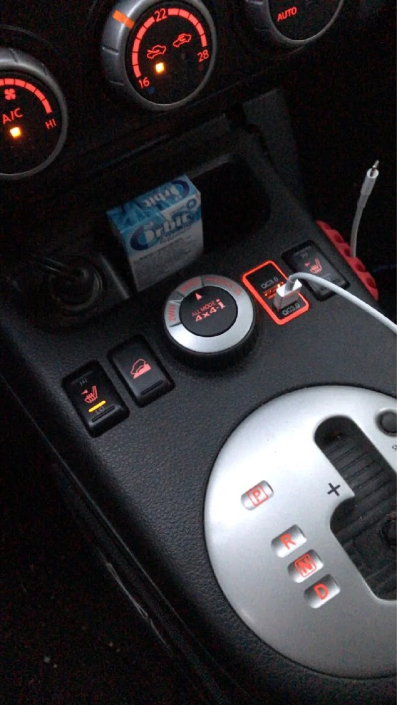 XCGaoon QC3.0 Быстрая зарядка 2 USB Автомобильное зарядное устройство двойной USB телефон PDA адаптер DVR Plug& Play кабель для Nissan