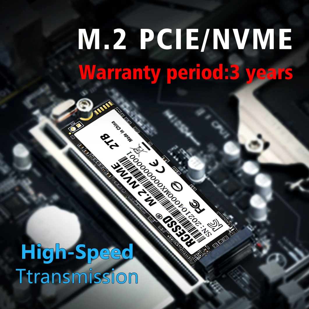 RCESSD M2 SSD M.2 PCIE 240 ГБ NVME 2280 128 256 512 1 ТБ внутренний диск твердотельный накопитель для