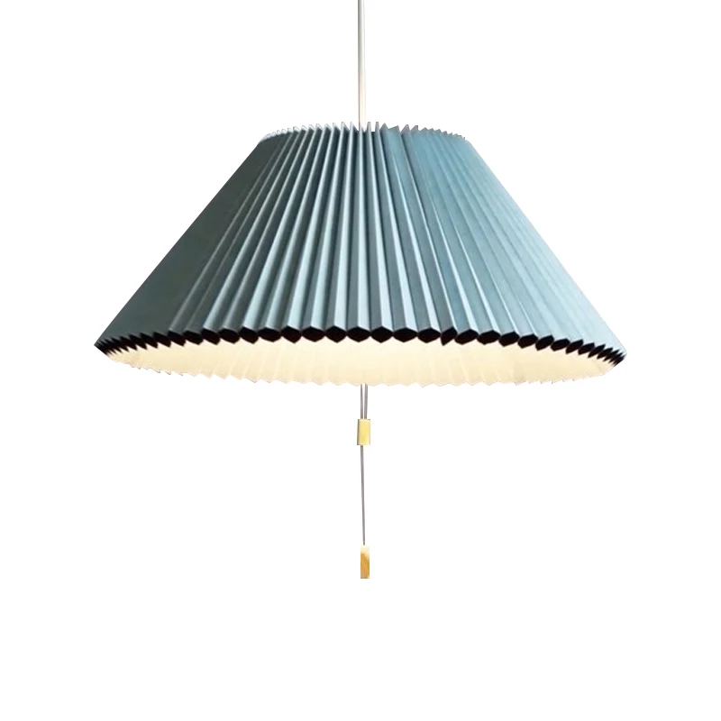 New Postmodern LED Pendant Light Designer Creative Fabric Adjustable Lampshade Hanging Lamp For Dining Room Bar Restaurant Deco | Лампы и