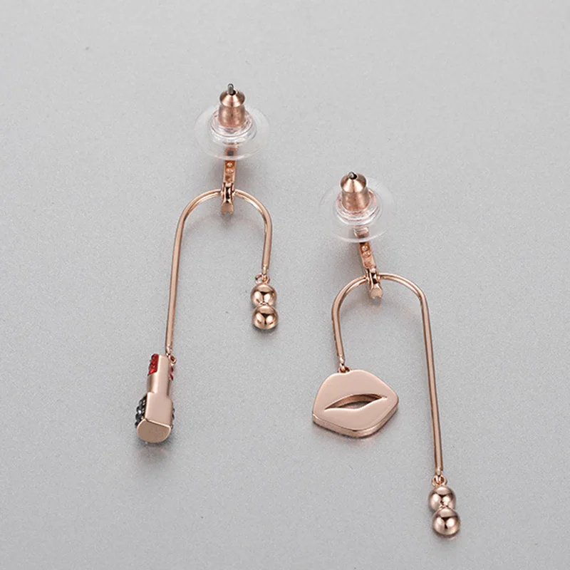 Женские очаровательные серьги PANDOO модные из стерлингового серебра оригинал 1:1