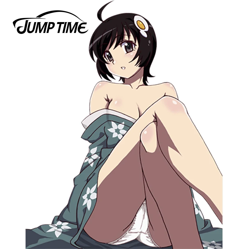 Автомобильные наклейки JumpTime 13 см x 10 3 сексуальное кимоно для девушек моногатари