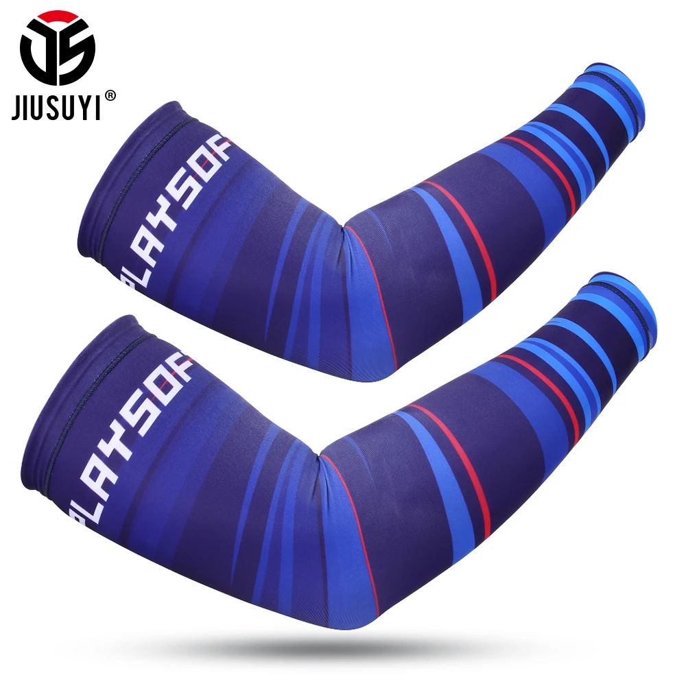 

Нарукавники для фитнеса, спортивные, дышащие, для велоспорта, летние, для бега, тенниса, защита от ультрафиолета, для мужчин и женщин