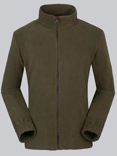 Men Army green Fecocozy мужская женская уличная флисовая походная куртка спортивная походная теплая зимняя куртка Треккинг пальто для альпинизма рыбалки лыжного спорта - Цвет: Men Army green