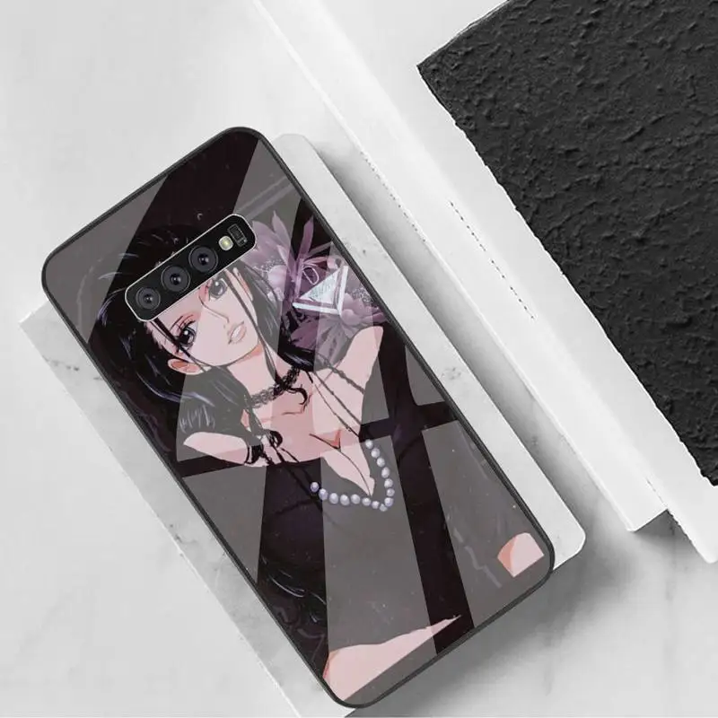 

Nico Robin One Piece Phone Case Tempered Glass For Samsung S6 7 8 9 10 20 Plus Ultra Note8 9 10 10pro