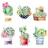 diy succulent plants 5d diamond painting full round square resin mosaic animal embroidery cross stitch kits home wall gift
