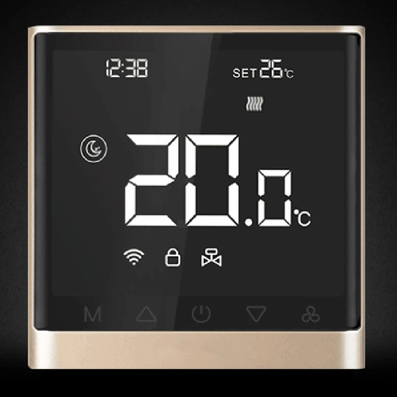 Wifi Thermostat Smart APP Control Temperature Controller Electric Floor Heating with Press Screen | Бытовая техника