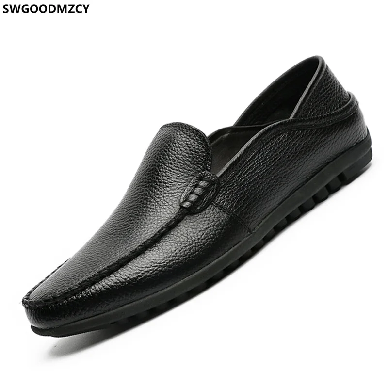 

Italian Leather Shoes for Men 2023 Slip on Shoes Men Office 2023 Black Leather Mens Casual Shoes Chaussure Homme Cuir Sapatos