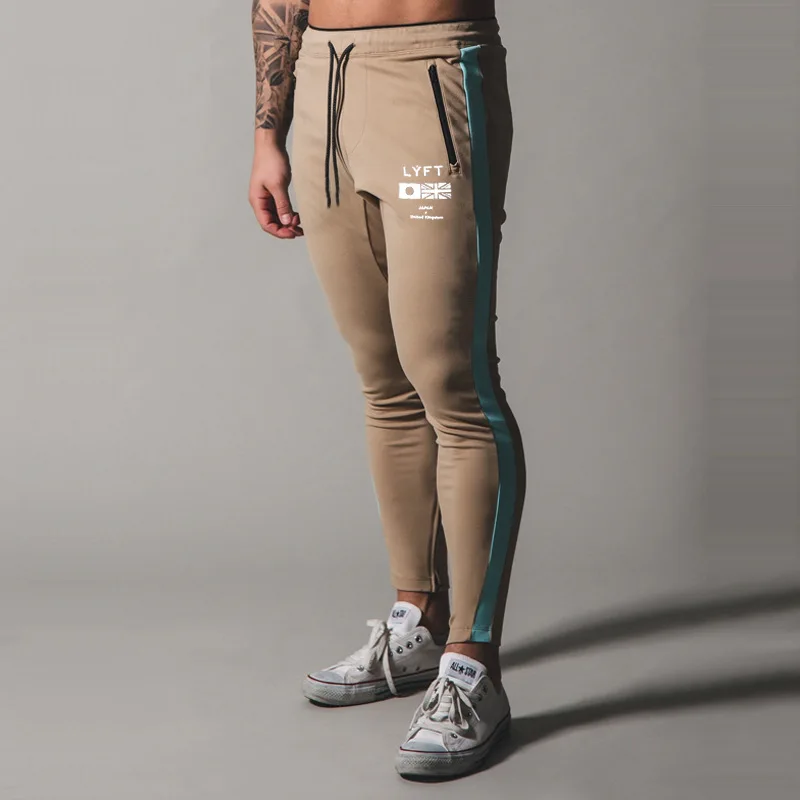 

2021 Spring Mens Running Sweatpants Jogging Pants Men Bodybuilding Basketball Trackpants Gym Fitness Joggers Sports Trousers