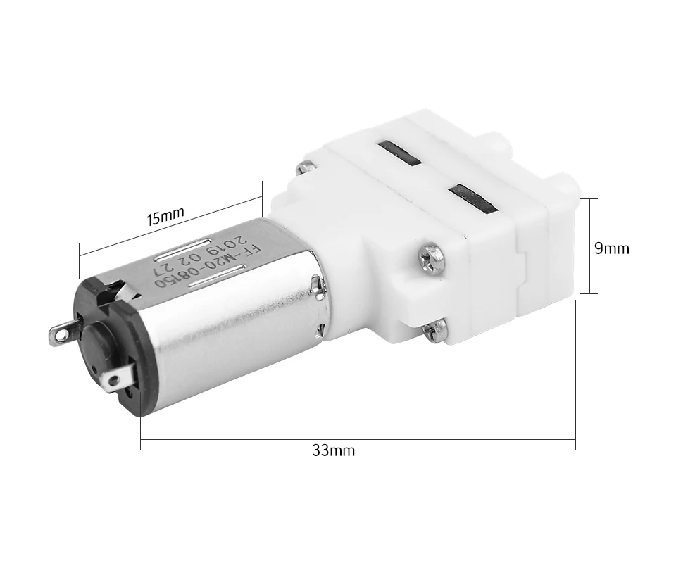 YIMAKER микро вакуумный насос DC3V бесшумный мини-воздушный насос с щеткой для медицинского аквариума как газовые, так и жидкие насосы