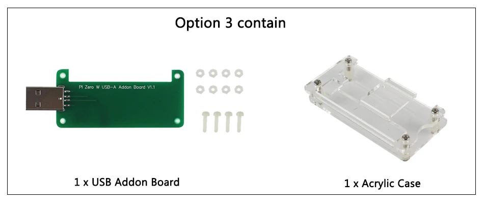 Raspberry Pi Zero W USB Addon Плата USB разъем Raspberry Pi Zero к U диску Плата расширения BadUSB для RPI Zero 1,3 Вт