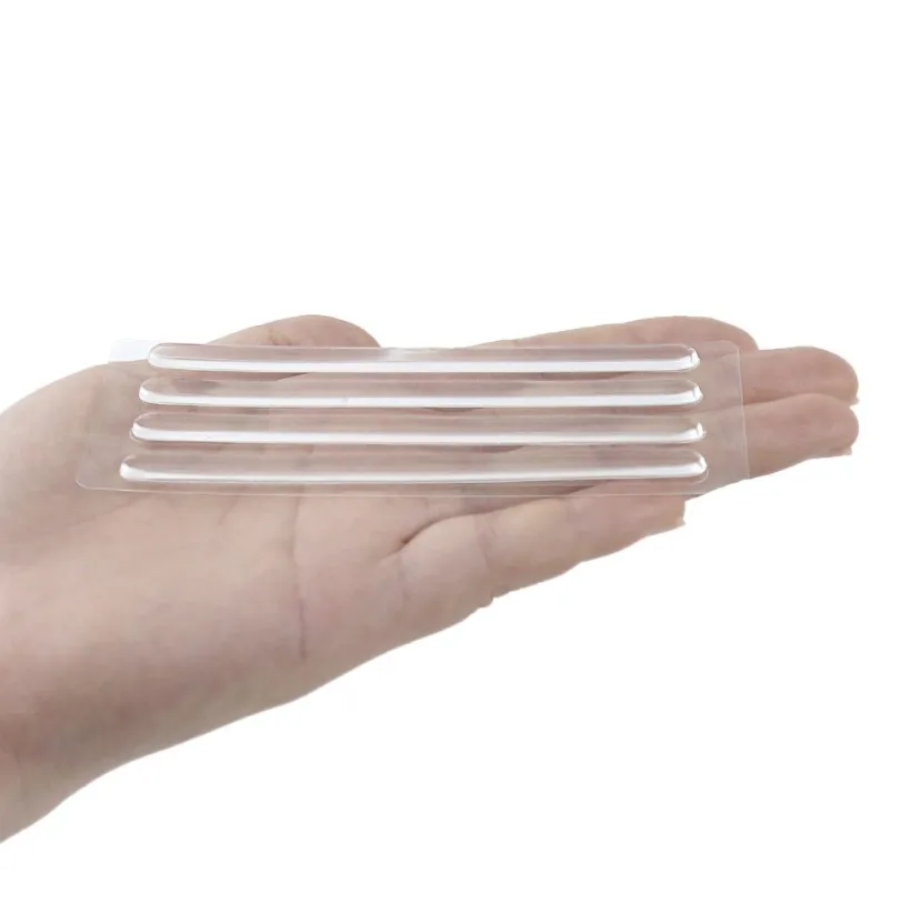 4 шт. самоклеящиеся гелевые Нескользящие патчи для ног Противоскользящие