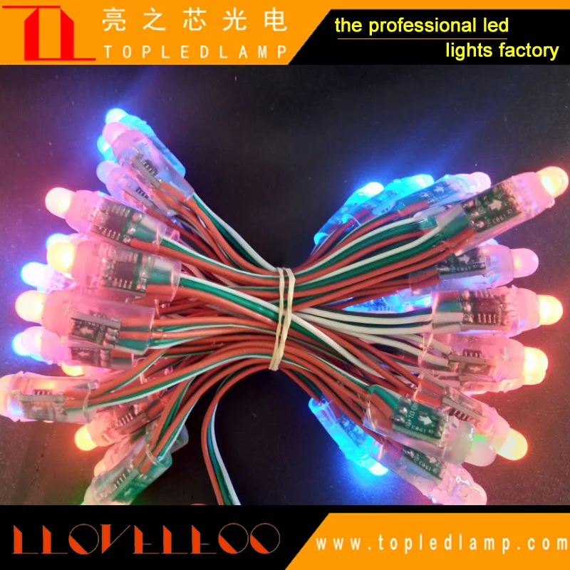12 мм RGB IP67 UCS1903 IC светодиодные гирлянды | Лампы и освещение