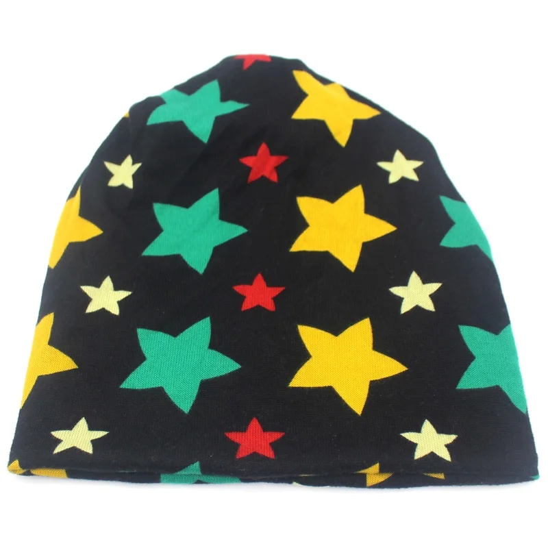 Ditpossible cute star print beanies skullies caps for women girls autumn winter hat scarf wrap neck warmer scarves hats | Аксессуары для