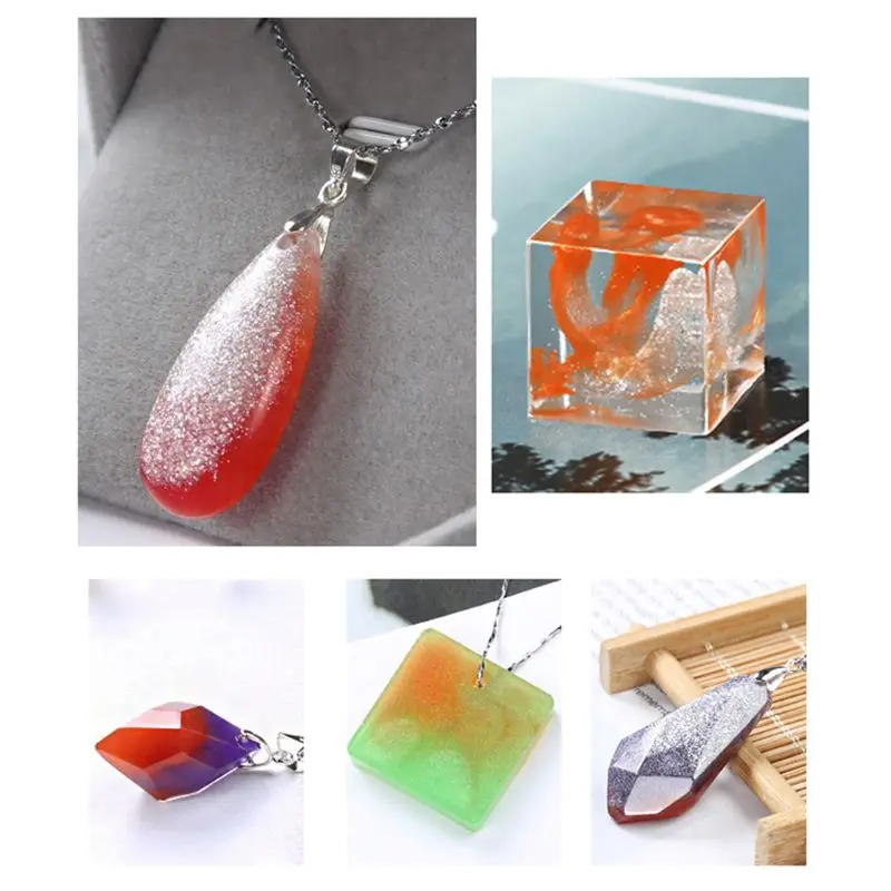

12 Colors/set Mica Powder Epoxy Resin Dye Pearl Pigment Natural Mica Mineral Handmade Soap Coloring Powder Glue Tool